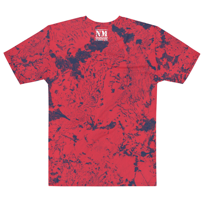 Men's Red marble T-shirt