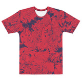 Men's Red marble T-shirt