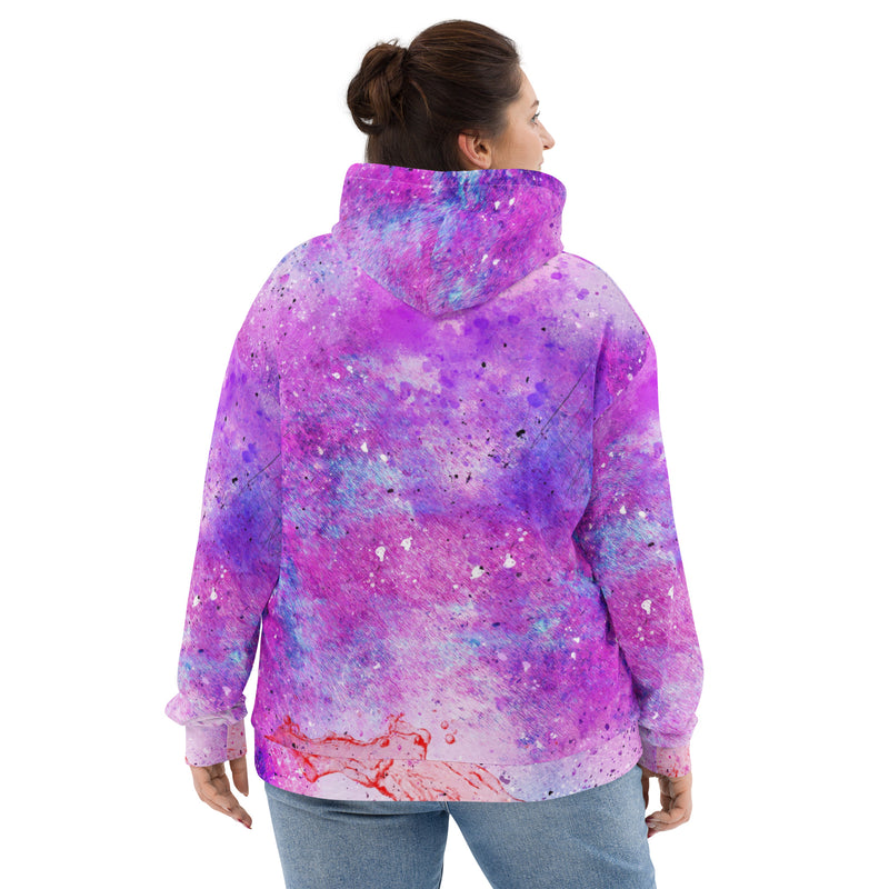 Pink Universe Women's Hoodie