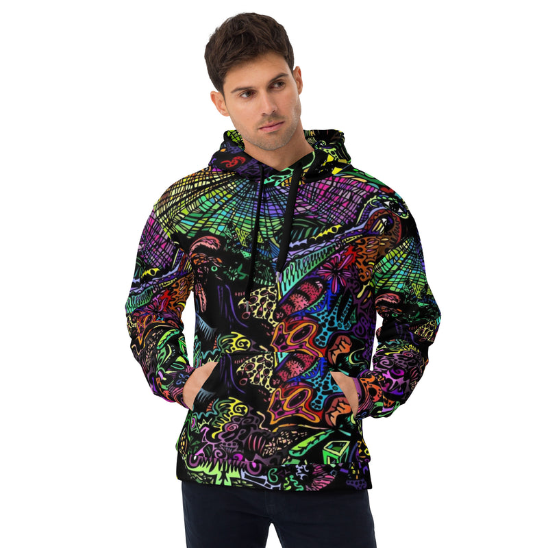 Men's Psychedelic Hoodie