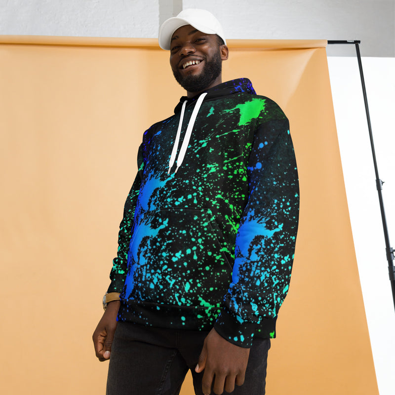 Men's Splattered Hoodie