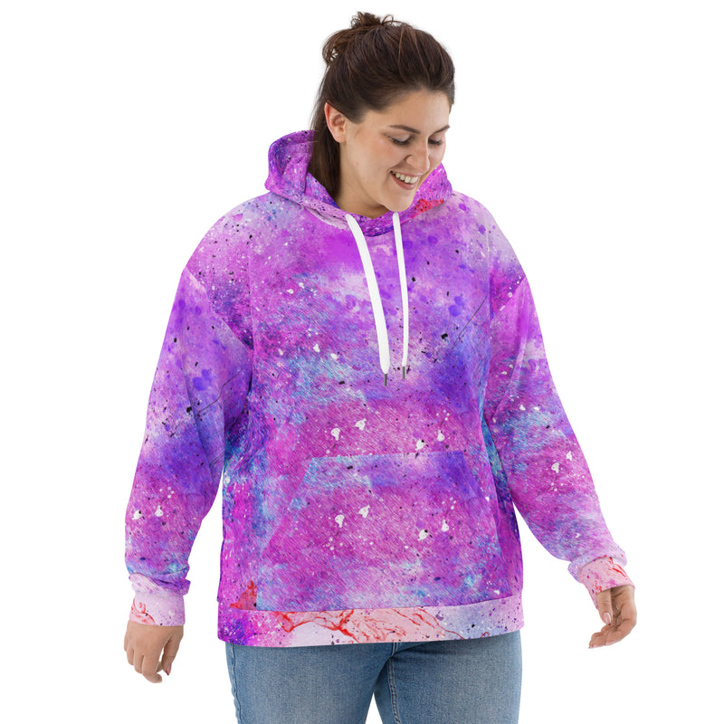 Pink Universe Women's Hoodie