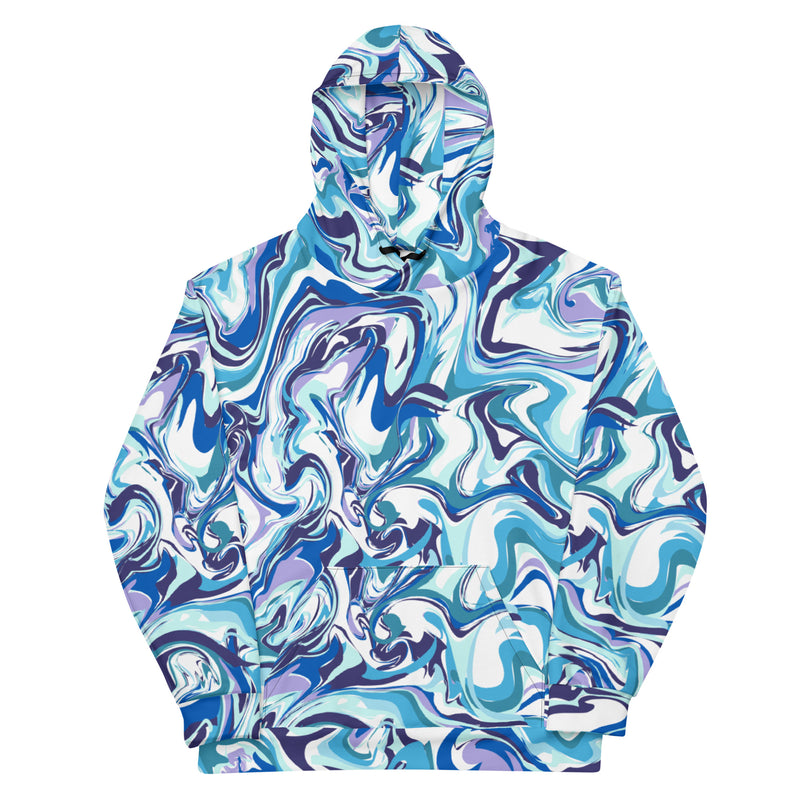 Women's Melting Blue Hoodie