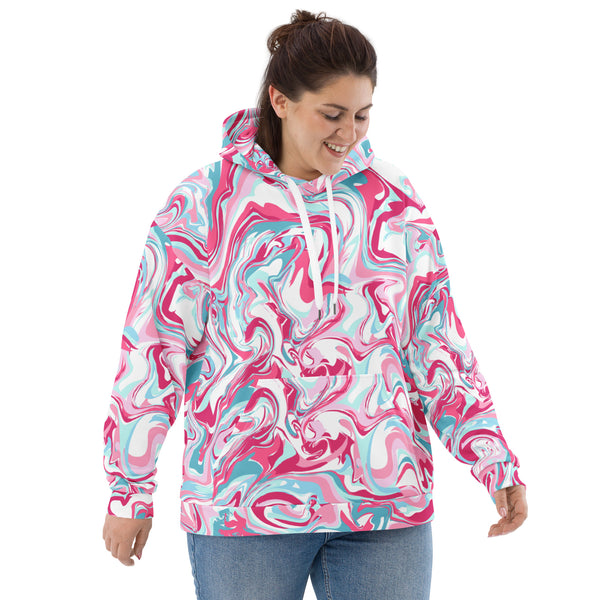 Women's Melting Pink Hoodie