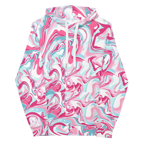 Men's Melting Pink Hoodie