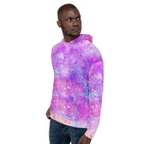 Pink Universe Men's Hoodie