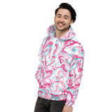 Men's Melting Pink Hoodie