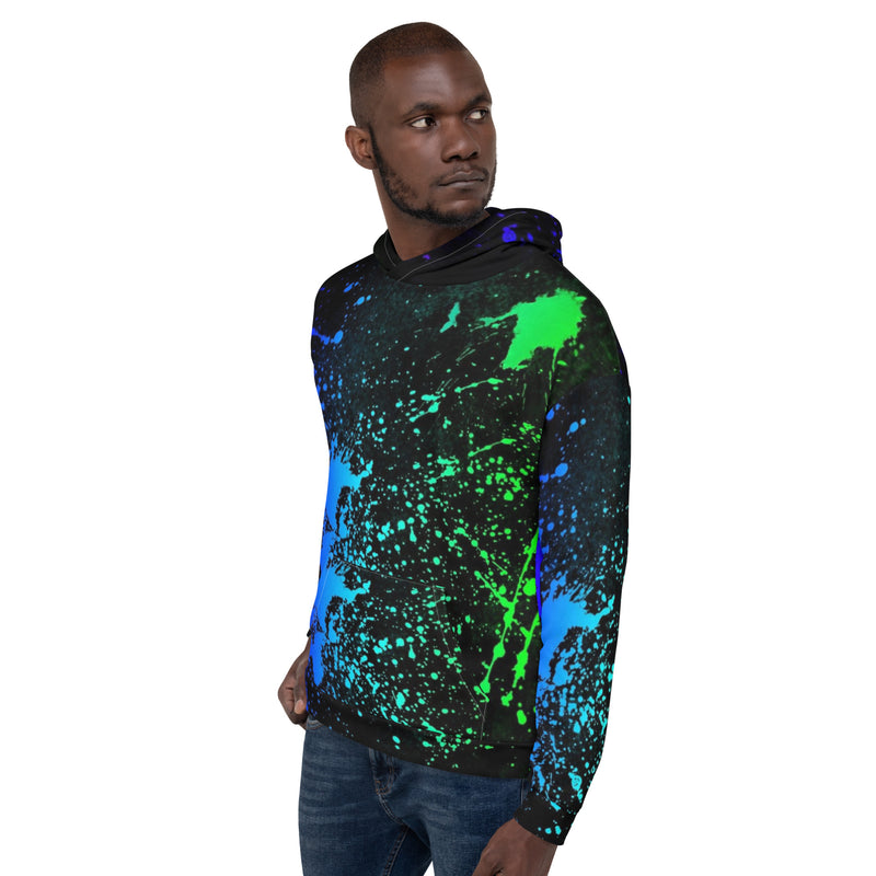 Men's Splattered Hoodie