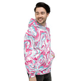 Men's Melting Pink Hoodie