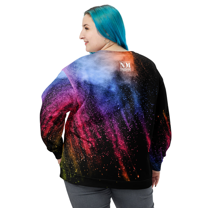 Women's Splattered Sweatshirt