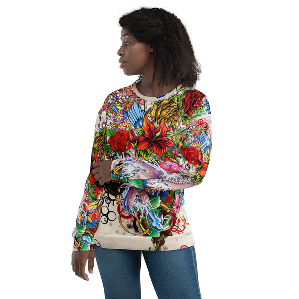 Women's Flowers Sweatshirt