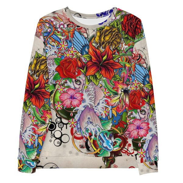 Women's Flowers Sweatshirt