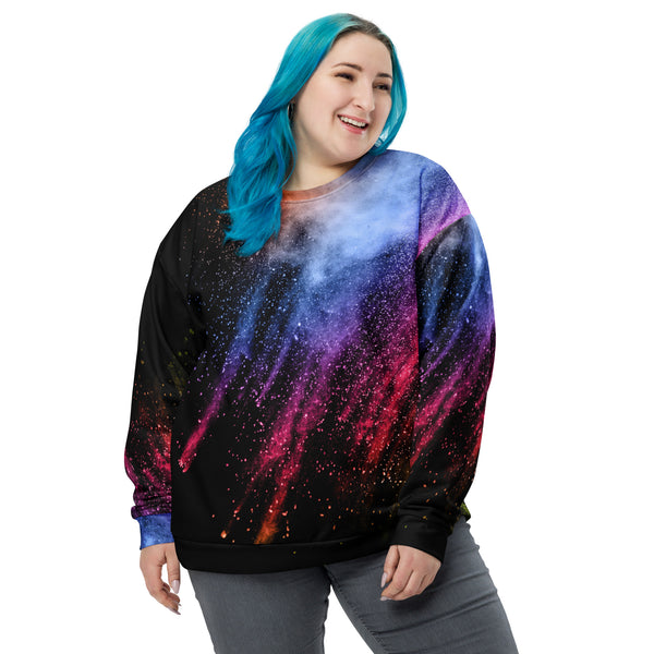 Women's Splattered Sweatshirt