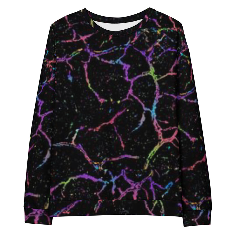 Women's Colorful Crepe Sweatshirt