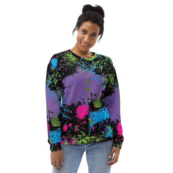 Women's Splashed Sweatshirt