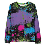 Women's Splashed Sweatshirt