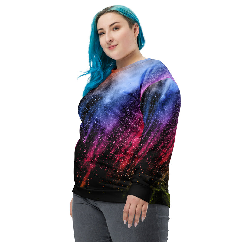 Women's Splattered Sweatshirt