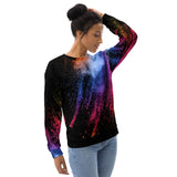 Women's Splattered Sweatshirt