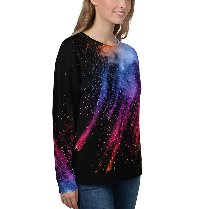 Women's Splattered Sweatshirt