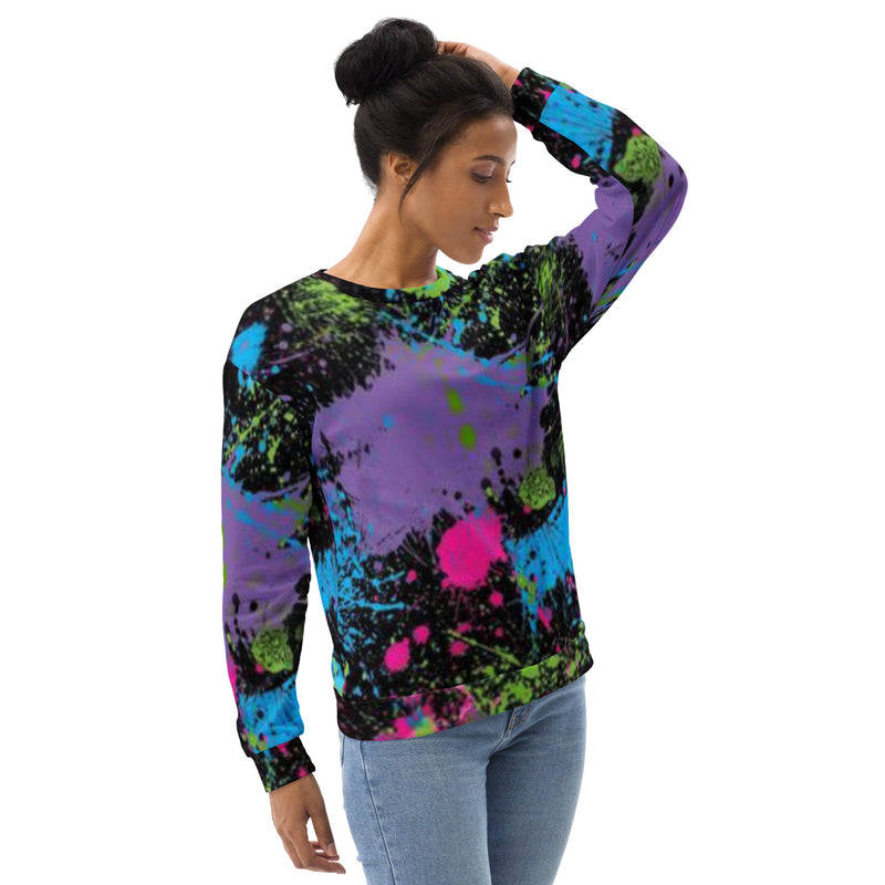 Women's Splashed Sweatshirt