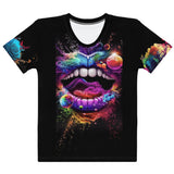 Women's Psychedelic Mouth T-shirt