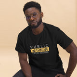 Men's Public Warning T-shirt