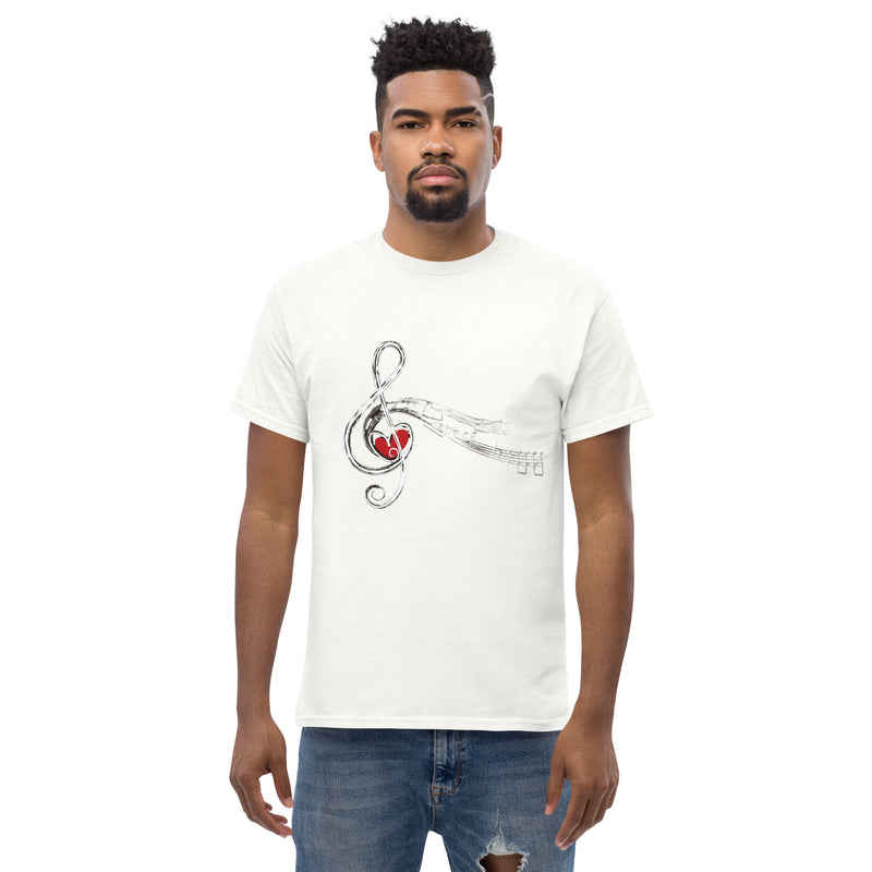 Men's Musical Score T-shirt