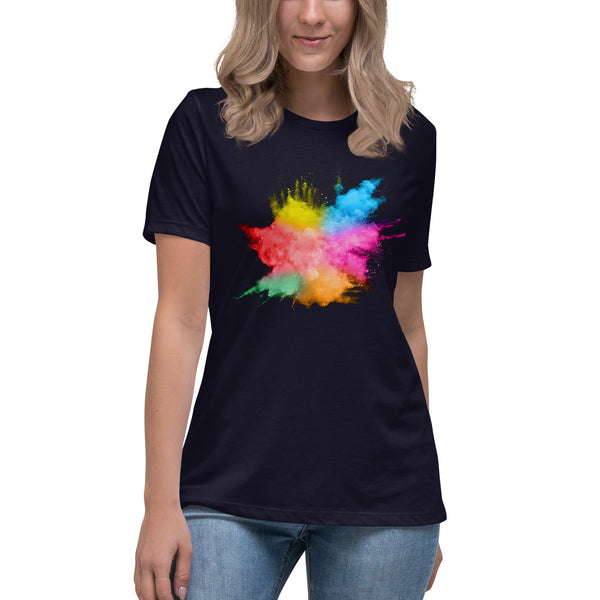 Women's Colour explosion T-shirt